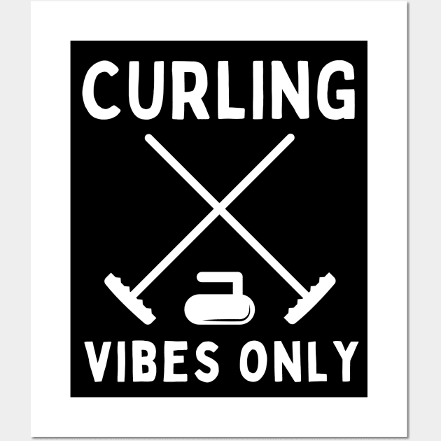 Curling Wall Art by footballomatic